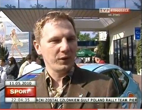 TVP3 BYDGOSZCZ Prezentacja Gulf Poland Rally Team