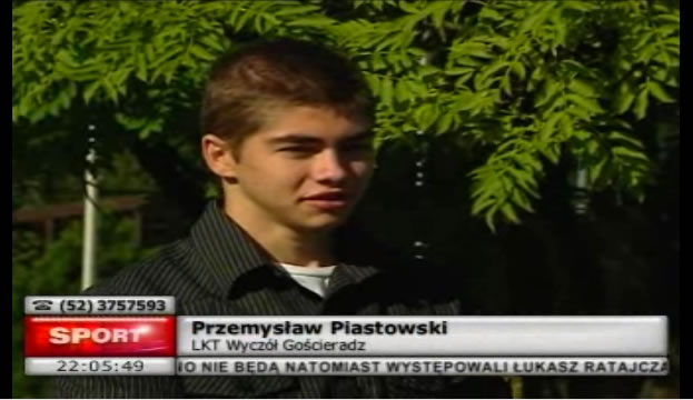 Przemek Piastowski w telewizji