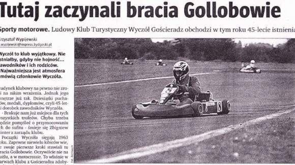 Tutaj zaczynali bracia Gollobowie – Express Bydgoski