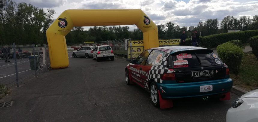 I runda zawodów Autoslalom