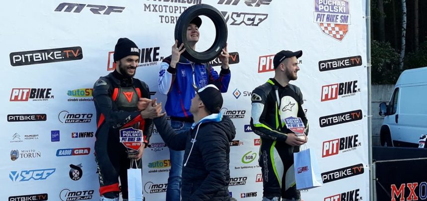 Mateusz Hulewicz zdobywa Puchar Polski PitBike