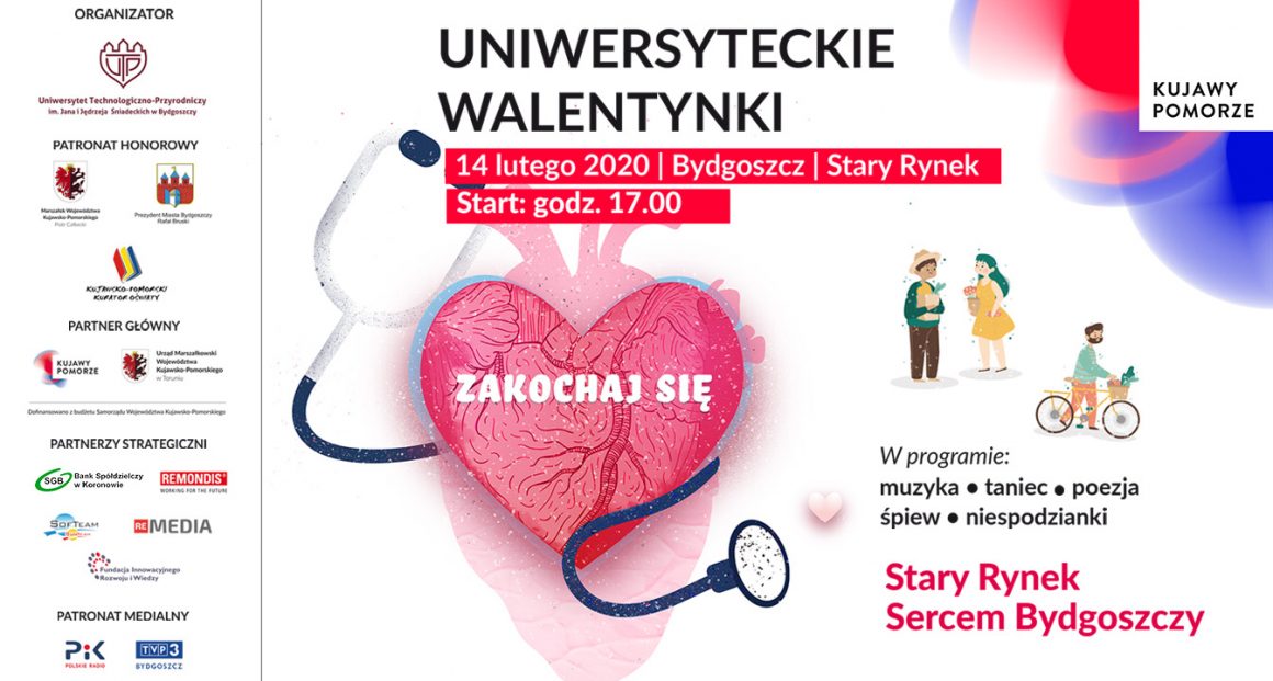 Zapraszamy na Uniwersyteckie Walentynki