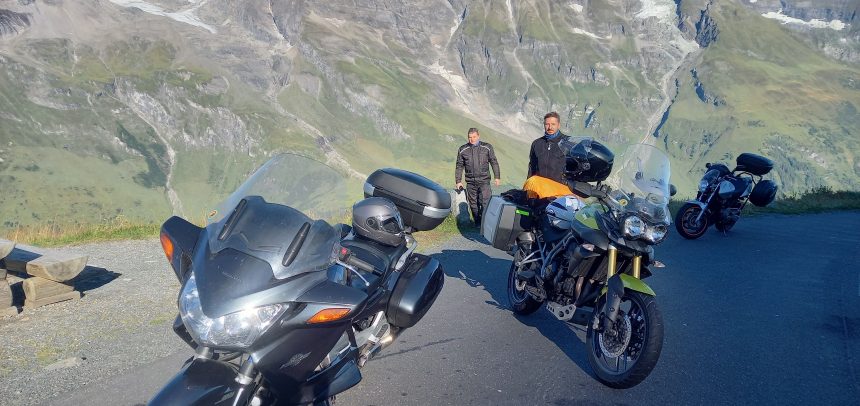 Alpejska przygoda na motocyklach