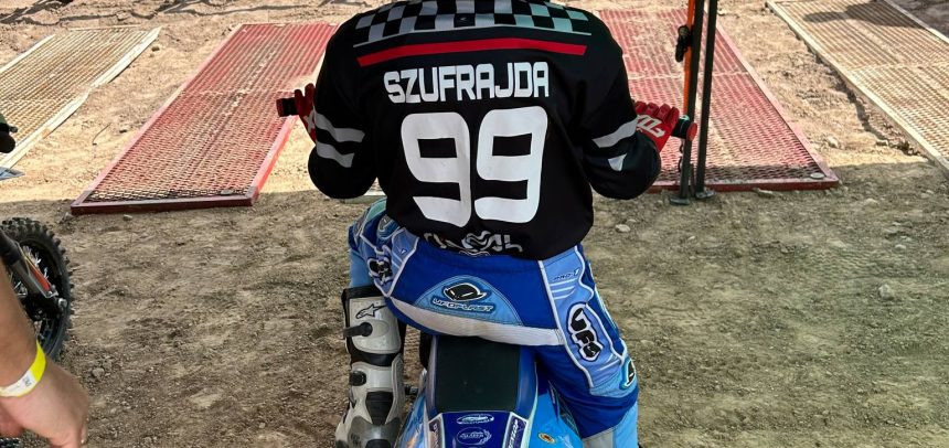 Franek Szufrajda debiutuje w Pucharze Polski Pitbike