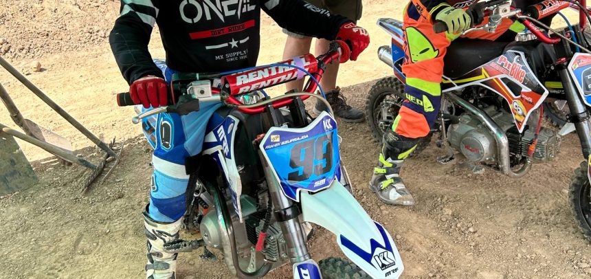 Franek Szufrajda debiutuje w Pucharze Polski Pitbike