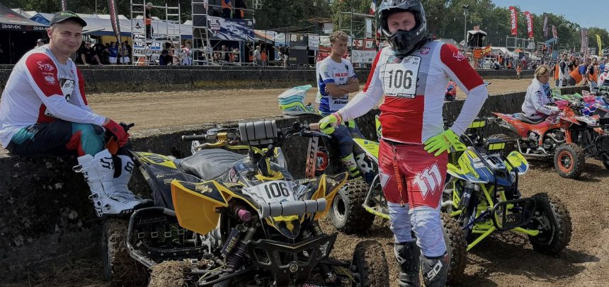 Maksym Szulc walczył w wyścigu ,,72h de Pont-de-Vaux”