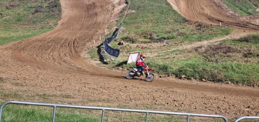 Nikodem Michałek na 10 miejscu Pucharu Polski MX