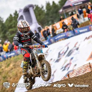 Franek Szufrajda kończy zmagania w Pucharze Polski Pitbike