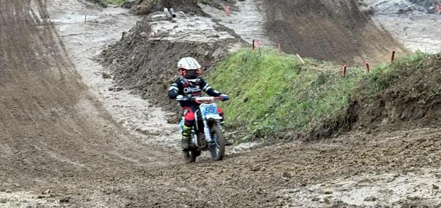 Franek Szufrajda kończy zmagania w Pucharze Polski Pitbike
