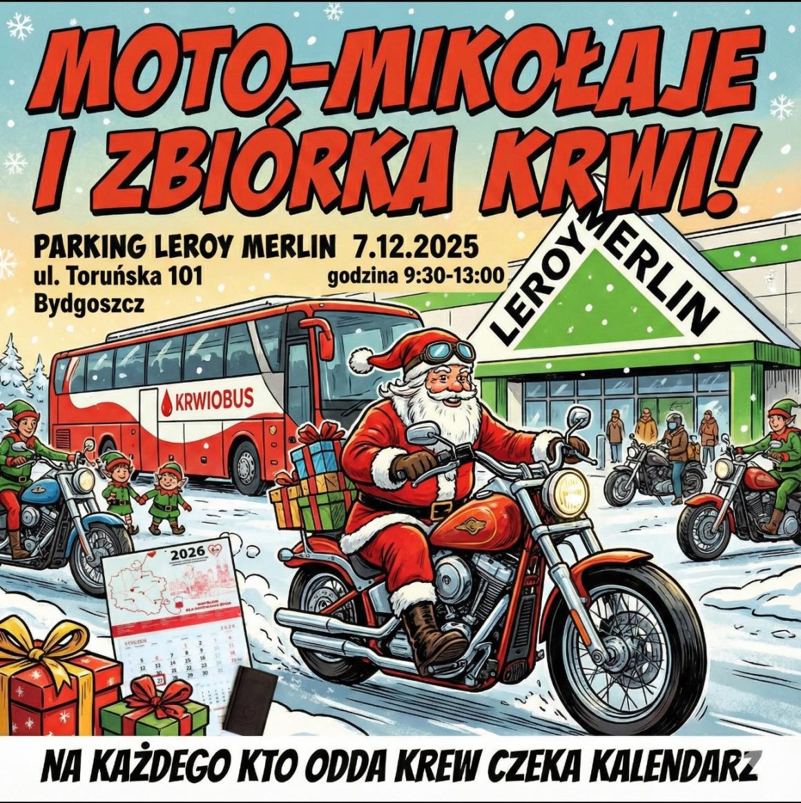 Finał akcji Motomikołaje Bydgoszcz Finał akcji Motomikołaje Bydgoszcz