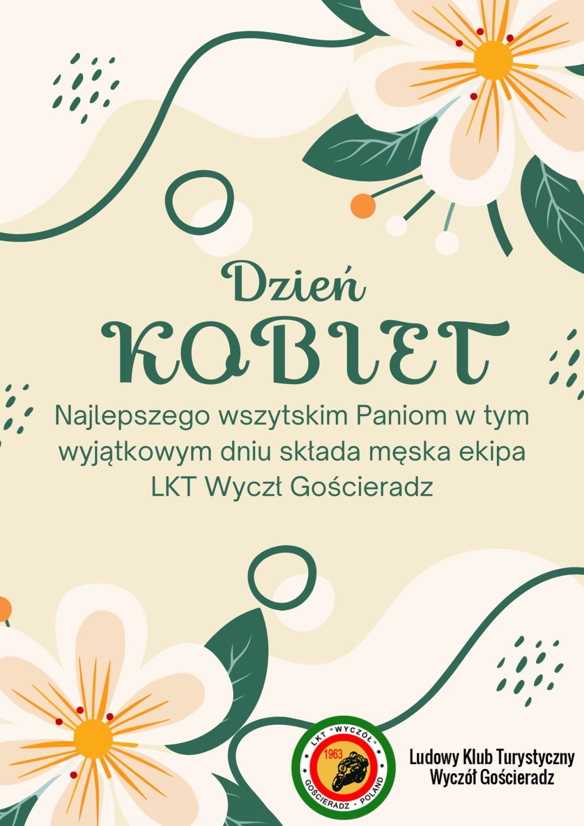 Najlepszego dla wszystkich Pań!