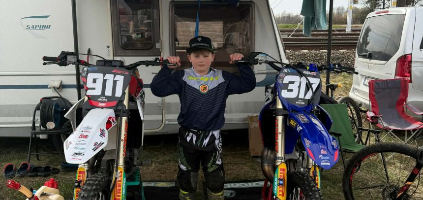 Franek po debiucie w MSPZ Motocross