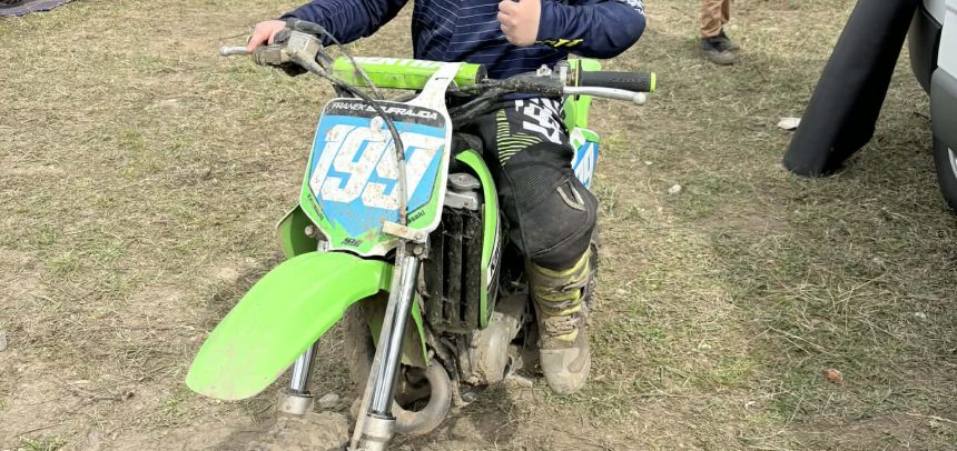 Franek po debiucie w MSPZ Motocross