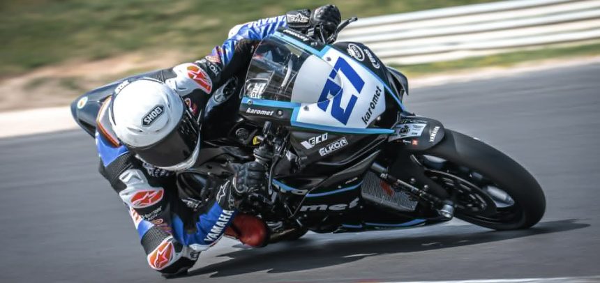 Debiut Patryka Kałdowskiego na Yamaha R3