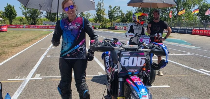 ola_2_2 Aleksandra Kotowska w Mistrzostwach Włoch Supermoto