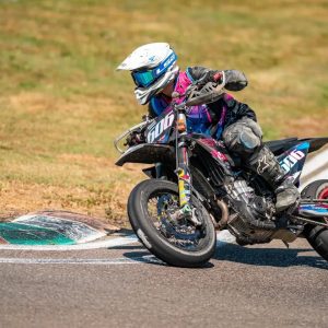 Aleksandra Kotowska w Mistrzostwach Włoch Supermoto